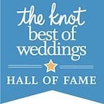 The knot best of weddings hall of fame designation