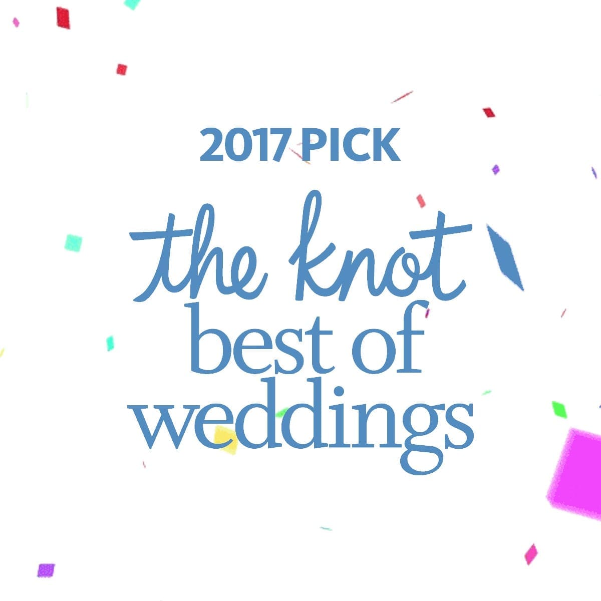 The Results Are In: The Knot “Best of Weddings” Award 2017!!