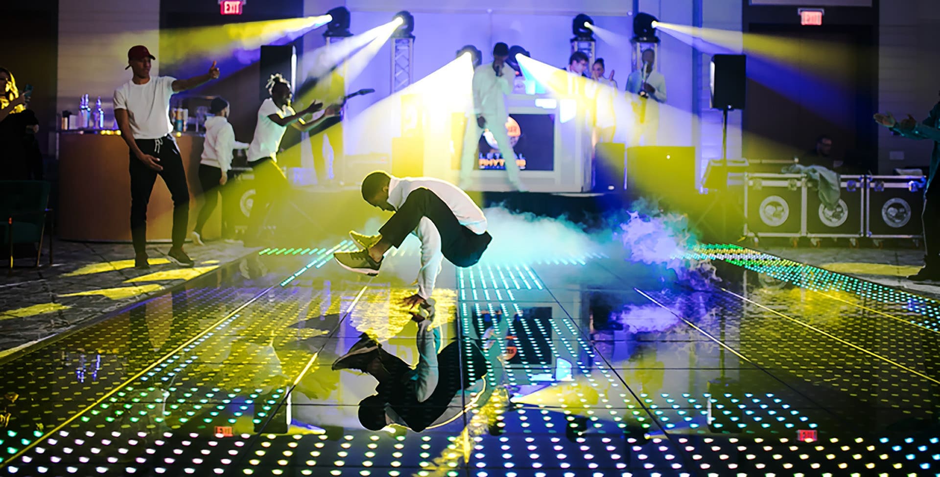 Lethal Rhythms LED Dance Floor | Atlanta DJs