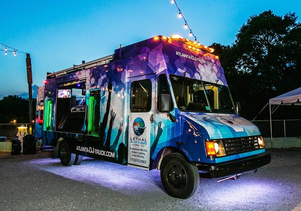 Lethal Rhythms DJ Party Truck in Atlanta